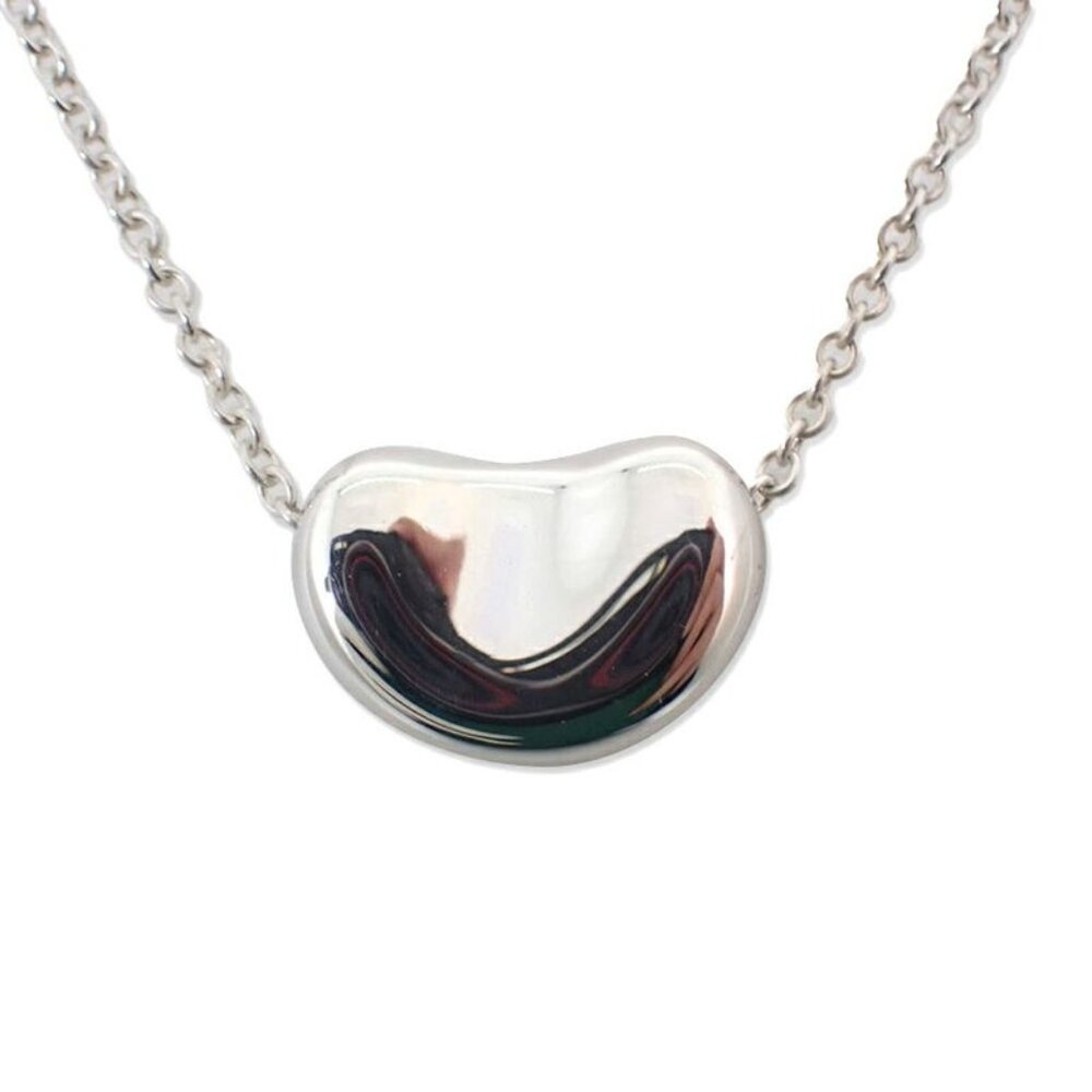 Tiffany 925 Bean Pendant Necklace - Picture 1 of 8